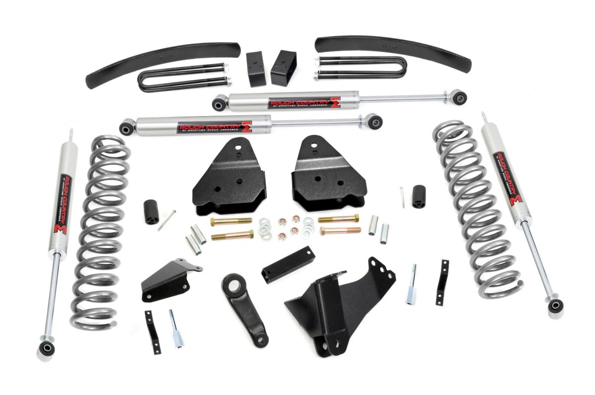 Ford F-350 Super Duty Suspension Lift Kit - Rough Country - 6 Inch Lift Kit | Gas | M1 - '05-'07